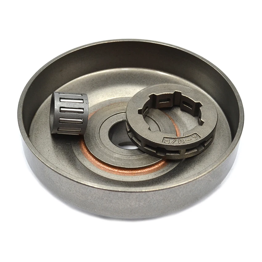 Муфта цепной пилы барабан цепное колесо с ободом 3/8-7T игольчатый подшипник