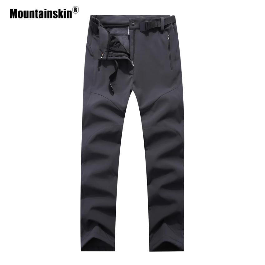 Mountainskin женские и мужские штаны из плотного флиса флисовые мягкие европейские