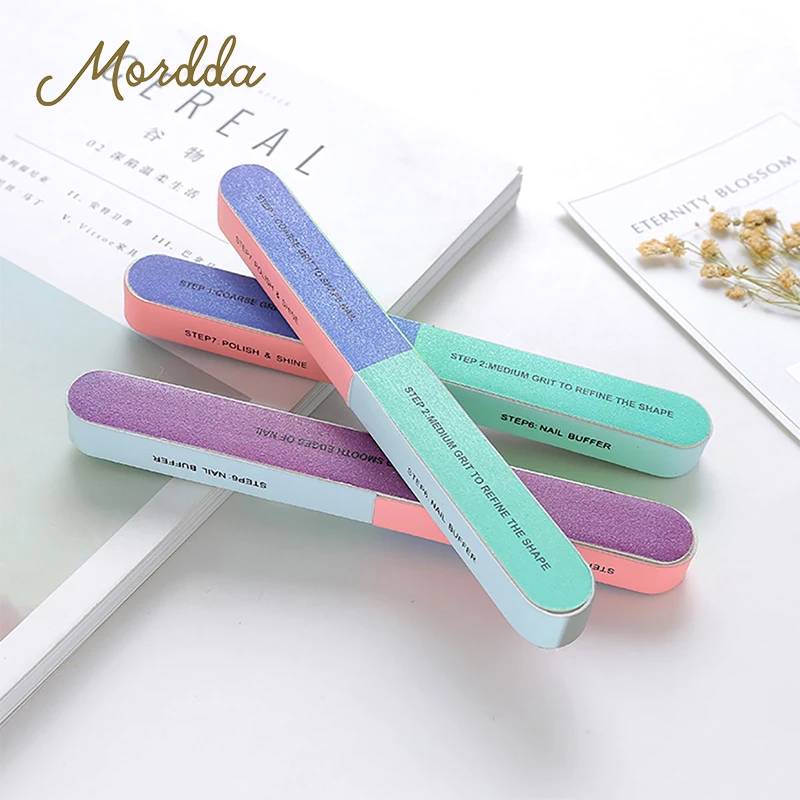 Mordda 1 шт./компл. пилочка для ногтей Nail Art липы придание ногтям формы маникюра