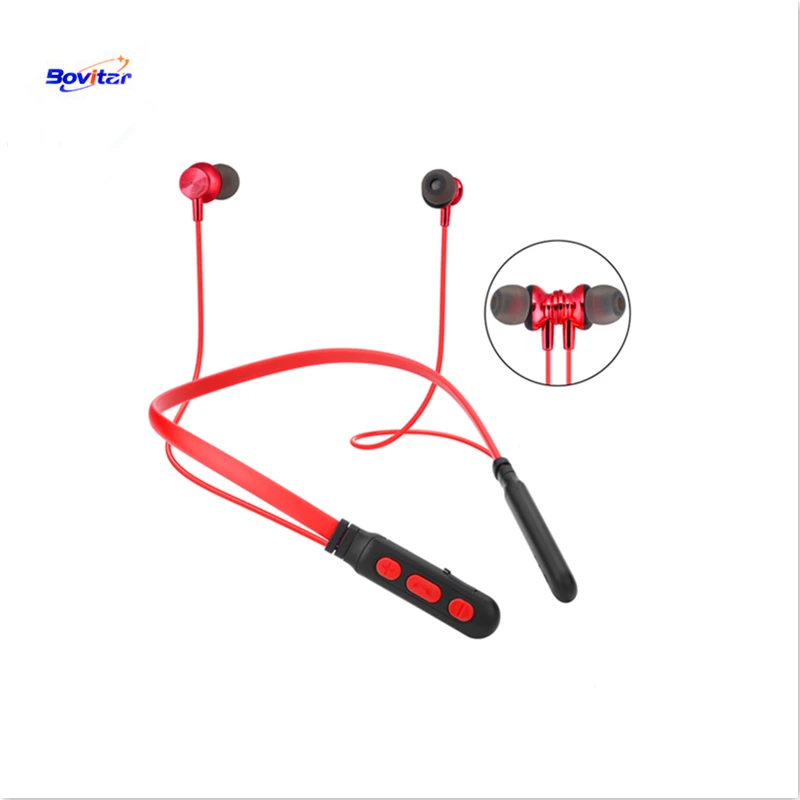 Bovitar M9 Bluetooth наушники беспроводные для бега спортивные бас звук iphone Xiaomi