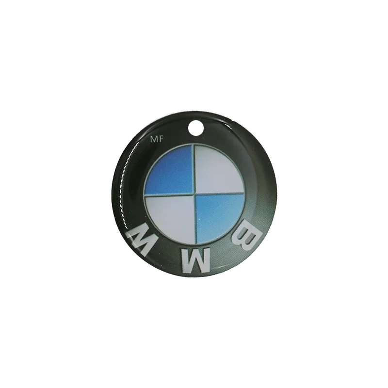 BMW 50 шт. 125 кГц Токен тег цепь для ключей брелок кольцо перезаписываемый Бланк RFID T5577 карта значок для ID карты доступа Копир Дубликатор Cloner - Цвет: BMW