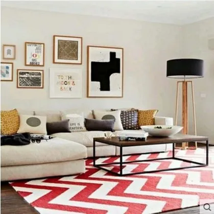 Ковер домашний Текстиль для дома и сада розовый Настольный коврик чая гостиная спальня акрил лазерная