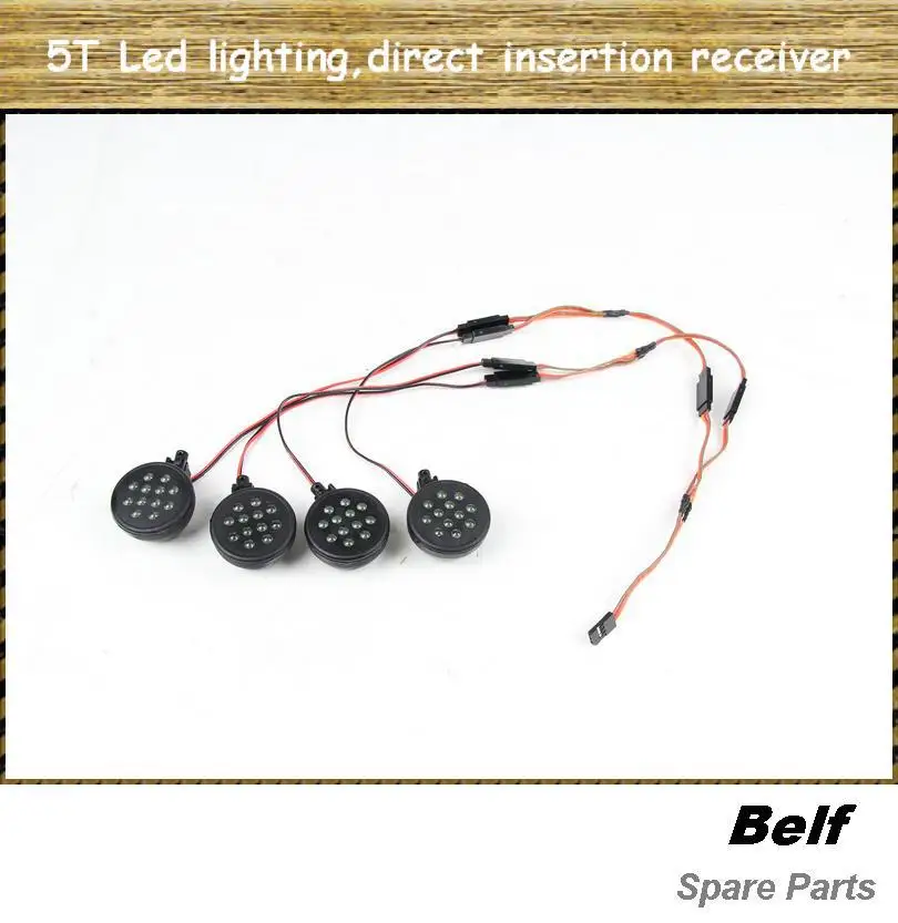 Обновленные детали 5T светодиодное освещение приемник прямой вставки с