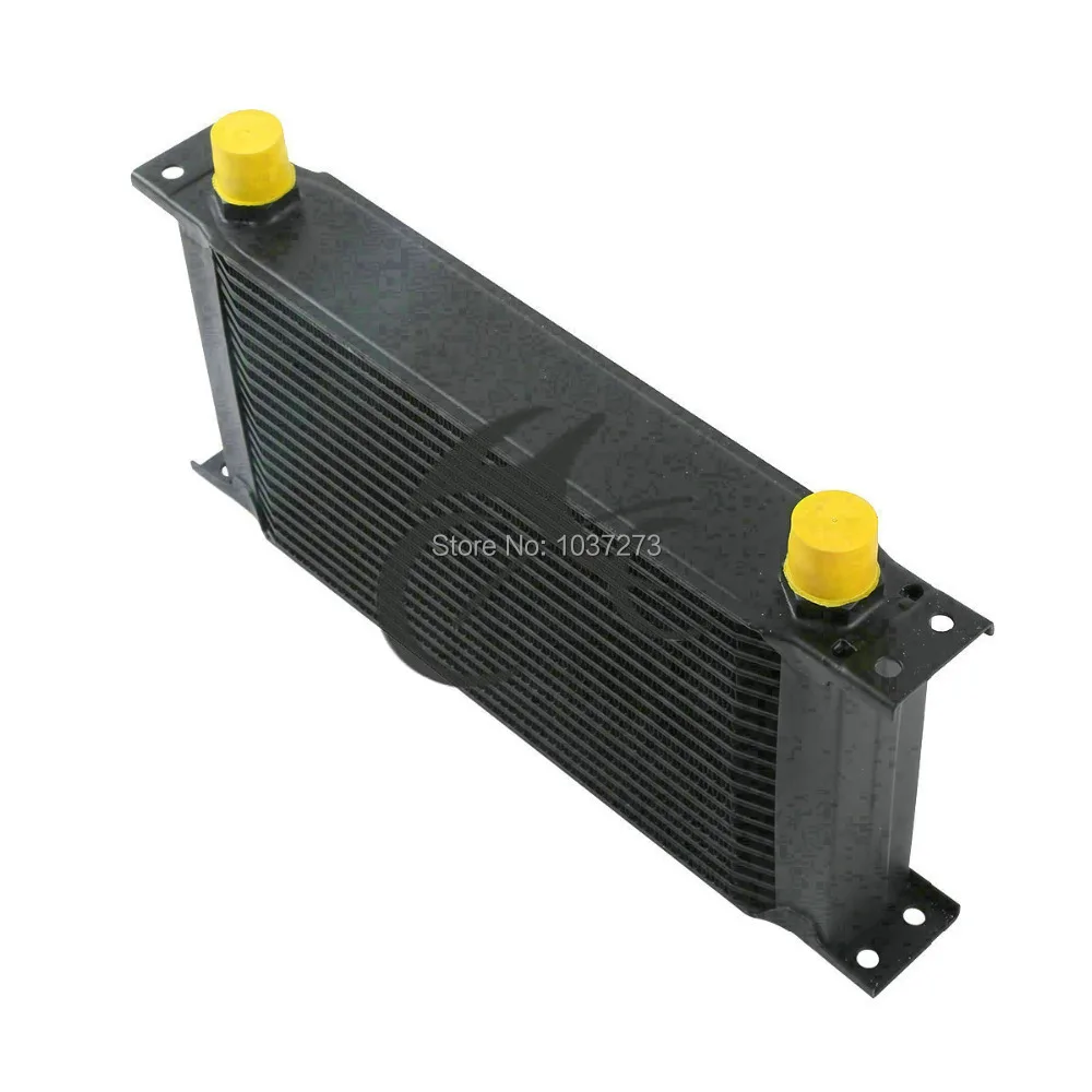 Черный Универсальный 19 рядный фрикционный масляный радиатор коробки передач