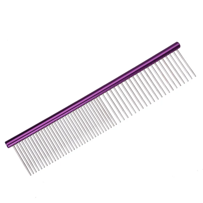 

High Quality Pet Dog Puppy Cat Anti - static Combs Row Pet Kitten Long-Haired Dog Comb Grooming Tool for Dog Supplies