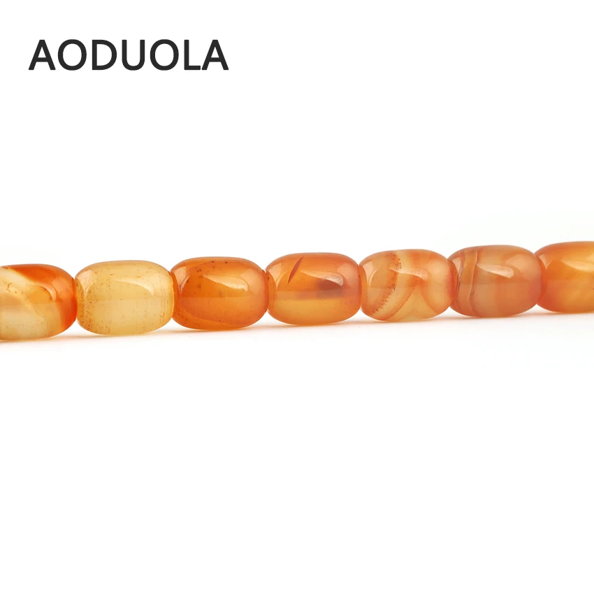 Бусины из зелёного натурального камня для браслетов 11 х14 мм 28 шт./партия |