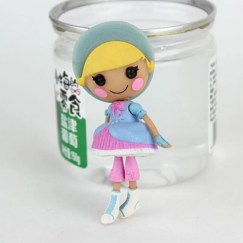 17 Новое поступление мини 3 дюймов MGA куклы Lalaloopsy Мини Куклы для девочки игрушка театр свой уникальный стиль - Цвет: 17