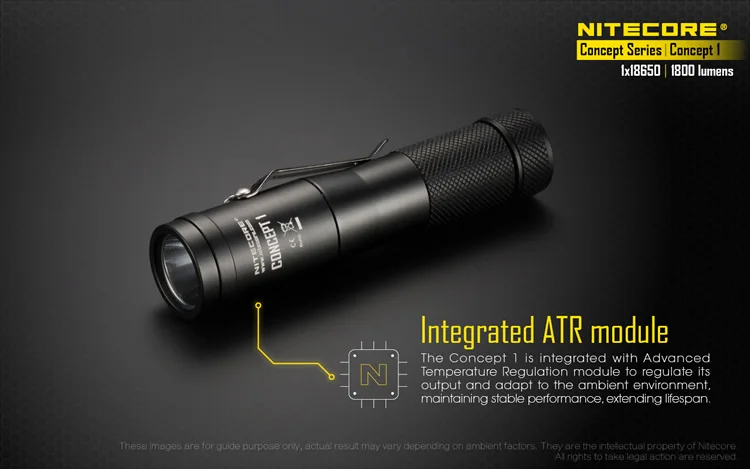 Светодиодный фонарь NITECORE, 1, CREE XHP35, HD E2, 1800 люмен, уличный фонарь, дальность луча, 220 м, Магнитная задняя крышка