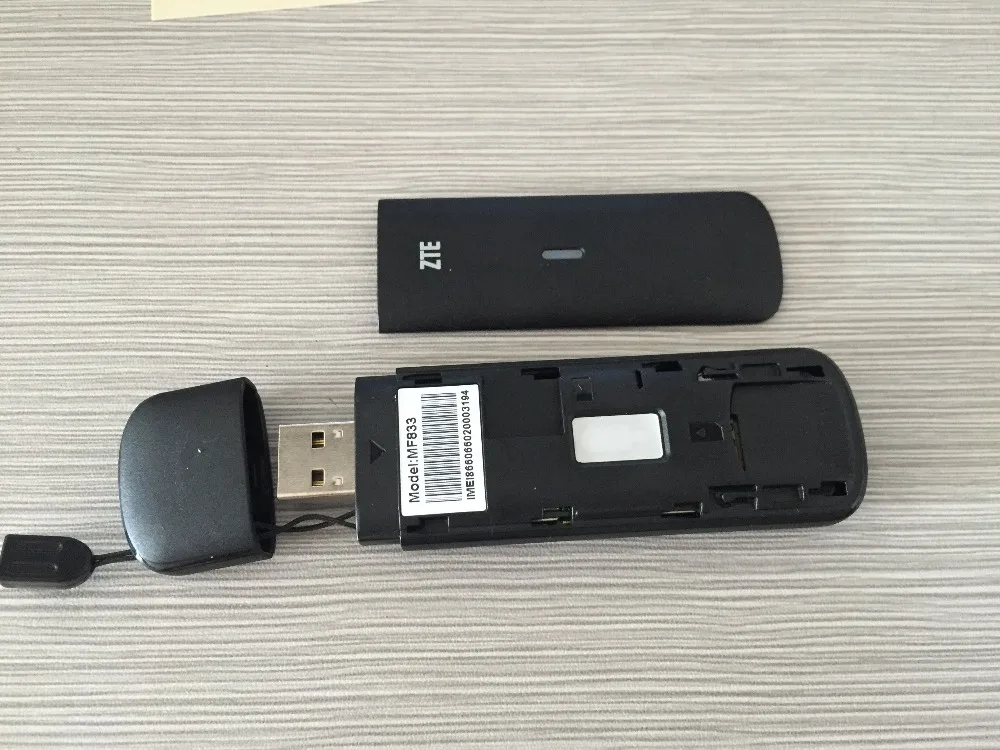 Zte MF833 4 аппарат не привязан к оператору сотовой связи USB модем cat4 150 Мбит/с чип Qualcomm MDM9225 поддержка band1/2/4/5/7/28
