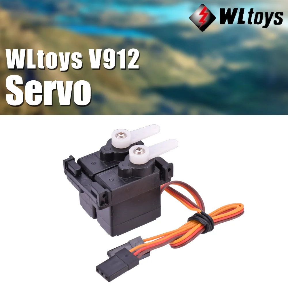 Оригинальный вертолет WLtoys V912 с одним лезвием заменяемый сервомотор для Rudder