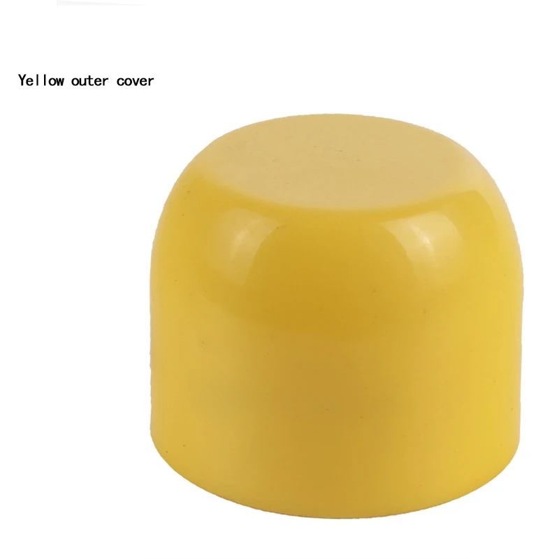 yellow Термос Крышка Вакуумная фляжка крышка термос нержавеющая наружная дорожная кружка Термокружка фляжка в форме пули крышка выход аксессуары для термосов - Цвет: yellow