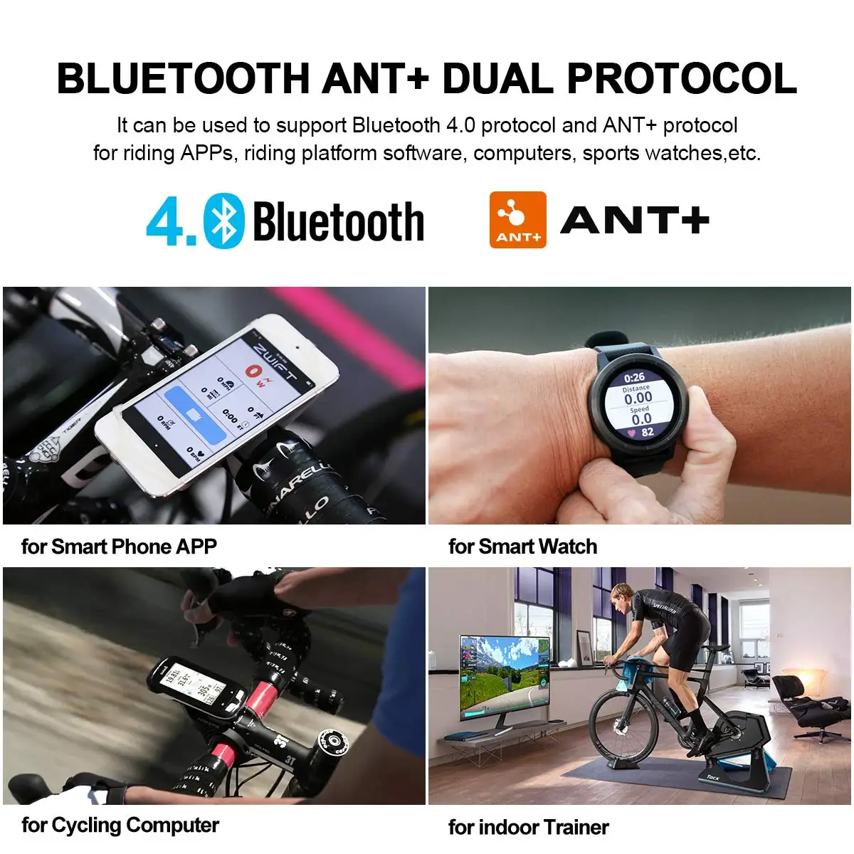 MAGENE gemini 210 датчик скорости cadence ant+ Bluetooth для Strava garmin bryton, велосипедный компьютер, измеритель мощности
