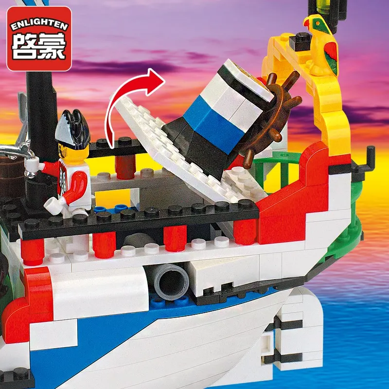 Enlighten модели Здание игрушка Совместимость с LEGO Лего Legos Конструктор E305 310 блок