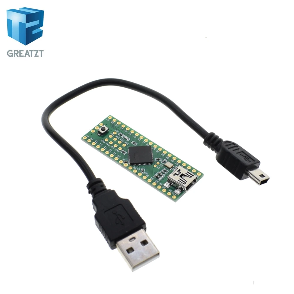 GREATZT Teensy 2 0 + USB AVR макетная плата ISP U диск клавиатура мышь Экспериментальная AT90USB1286