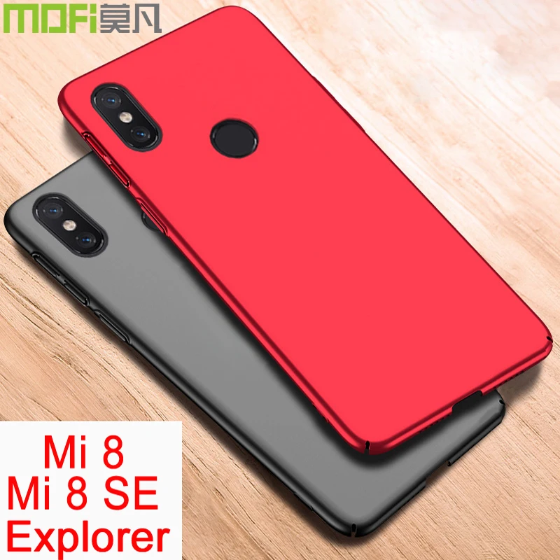 Чехол накладка для xiaomi mi 8 версия проводника полностью защищенная жесткая задняя