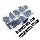 66 шт.лот DIP IC Socket Adapter припаянного типа Socket Kit 6 8 14 16 18 20 24 28-контактный DIP-8 16-контактный разъем DIP8 DIP16 IC