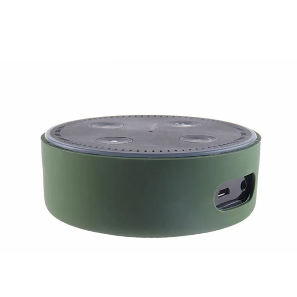 Новый 1 шт силиконовый защитный ультратонкий чехол для Amazon Echo Dot 2-й Прямая