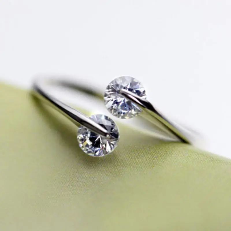 Женское кольцо с серебряным покрытием ювелирное изделие y127|rings for women|ring forbague homme |