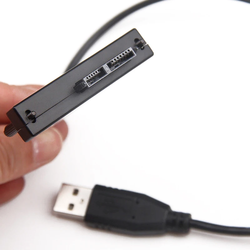 USB 2 0 до 7 + 6 13Pin ноутбук SATA CD/DVD/Blu Ray оптический привод адаптер кабель|Сетевые