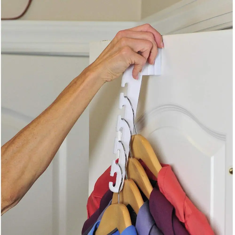 Многофункциональные Волшебные вешалки для дверей с крючком сумка полотенца ключ