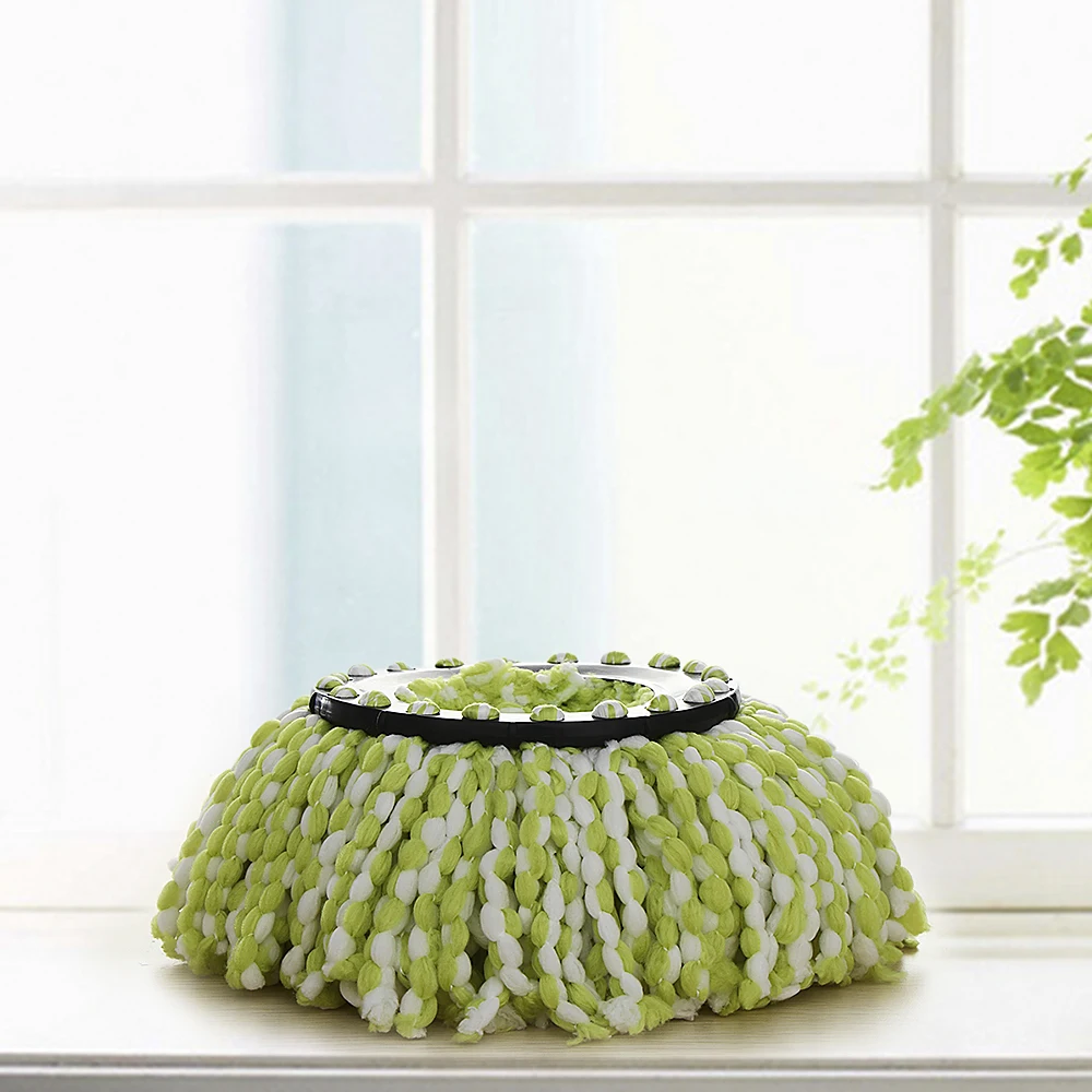 1 шт. Бытовая Волшебная сменная Автоматическая насадка для швабры 360 Вращающаяся