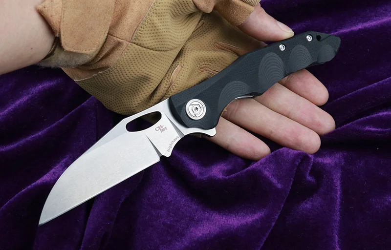 CH NIGHTHAWK версия Флиппер складной нож D2 лезвие G10 ручка шарикоподшипник утилита Открытый Кемпинг Тактические Ножи EDC инструмент