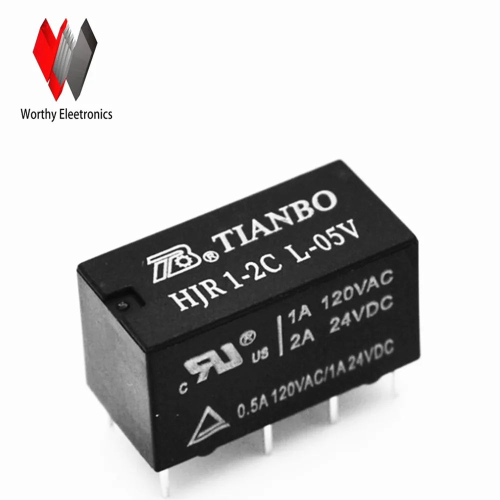 

wholesale 10pcs/lot relay HJR1-2C L-05V