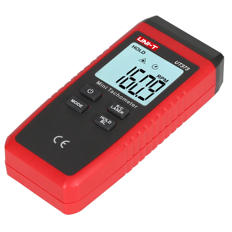 Мини-тахометр UNI-T UT373 бесконтактный фотоэлектрический цифровой тахометр/прибор