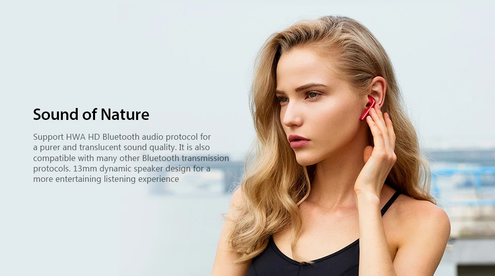HUAWEI Honor FlyPods cm-h2s беспроводные бинауральные Bluetooth наушники с сенсорным управлением IP54 водонепроницаемые наушники с микрофоном зарядная док-станция