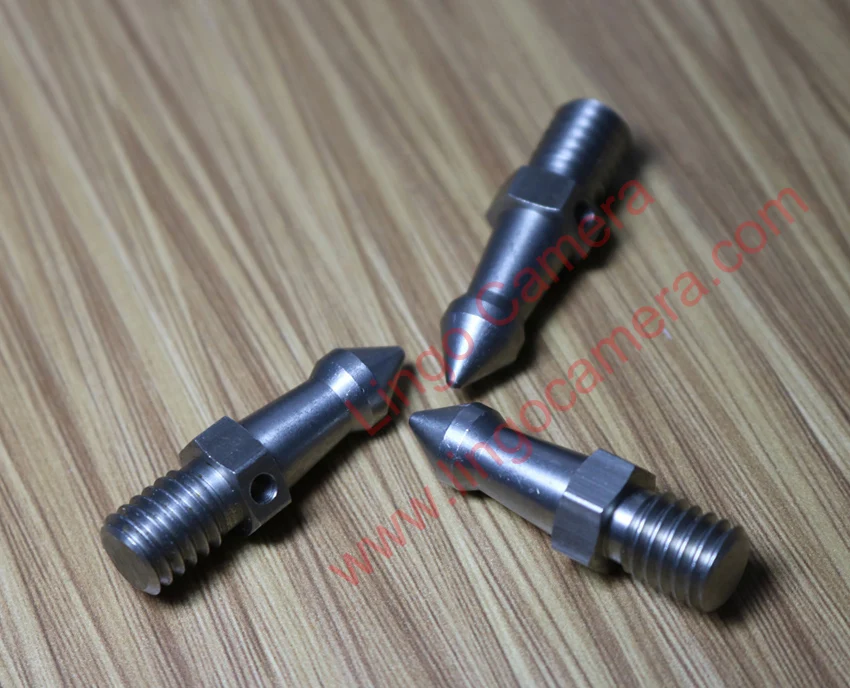 LL1475 Твердые серебряные стойки компонент ноги M8 винты для камеры штатива монопода