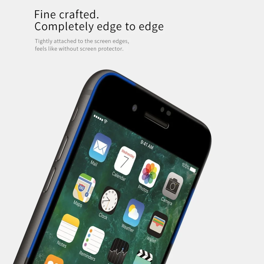 Для iPhone 7 plus стекло Nillkin XD CP+ MAX антибликовое защитное закаленное стекло для iPhone 8 plus