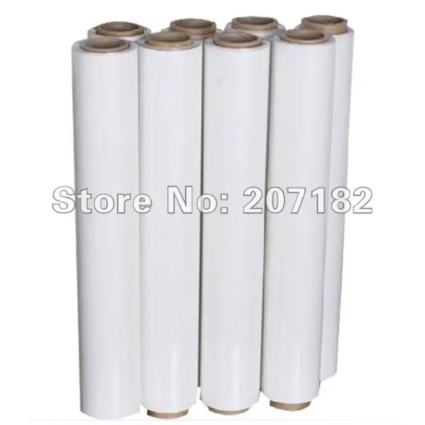 Бесплатная доставка 0 5*10 м белая полиуретановая виниловая пленка для переноса