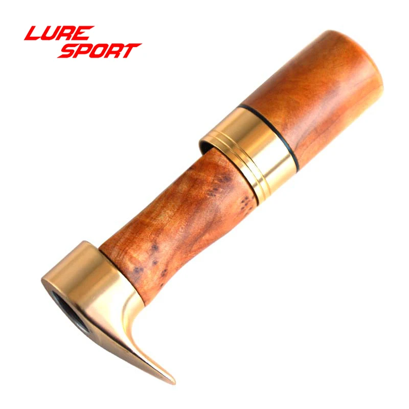 LureSport Burl дерево алюминиевая катушка сиденье Удочка строительный компонент спиннинг литье катушка сиденье ремонт полюс DIY аксессуар