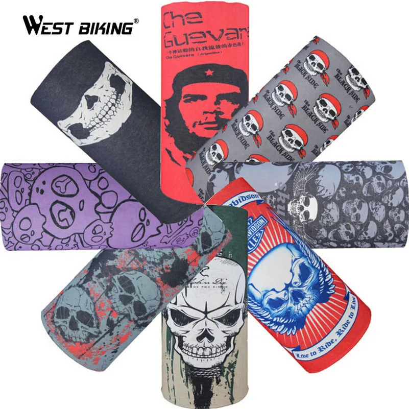 Женская велосипедная маска бандана впитывающая влагу бесшовная Фата головной