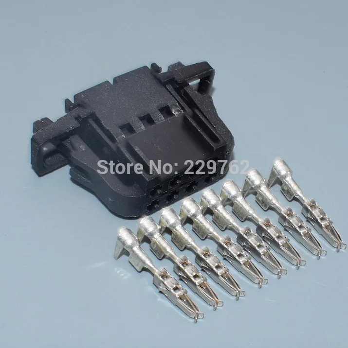 Shhworldsea 8 p 3B0972724 для VW Golf Passat Polo Tiguan для AUDI A4 A6 для Skoda Octavia Superb для сиденья 8 штыревый разъем - Название цвета: 2sets female