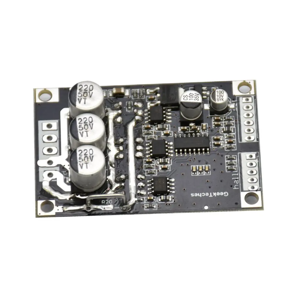 DC 12V 24V 36V 15A 500W бесщеточный контроллер двигателя зал BLDC драйвер платы бесщеточный контроллер двигателя