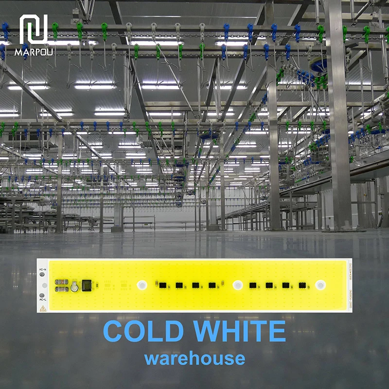 Светодиодный прожектор полного спектра 10 шт. холодный теплый белый IC без