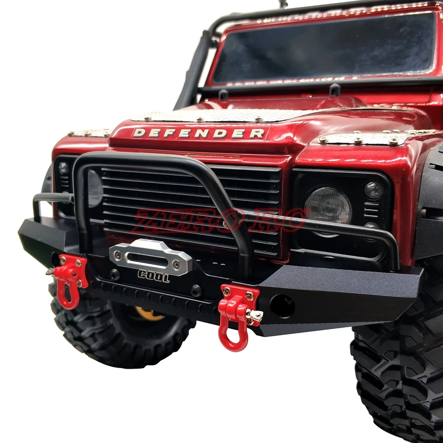 COOL RACING TRX4 металлический передний бампер со светодиодсветильник кой для 1/10