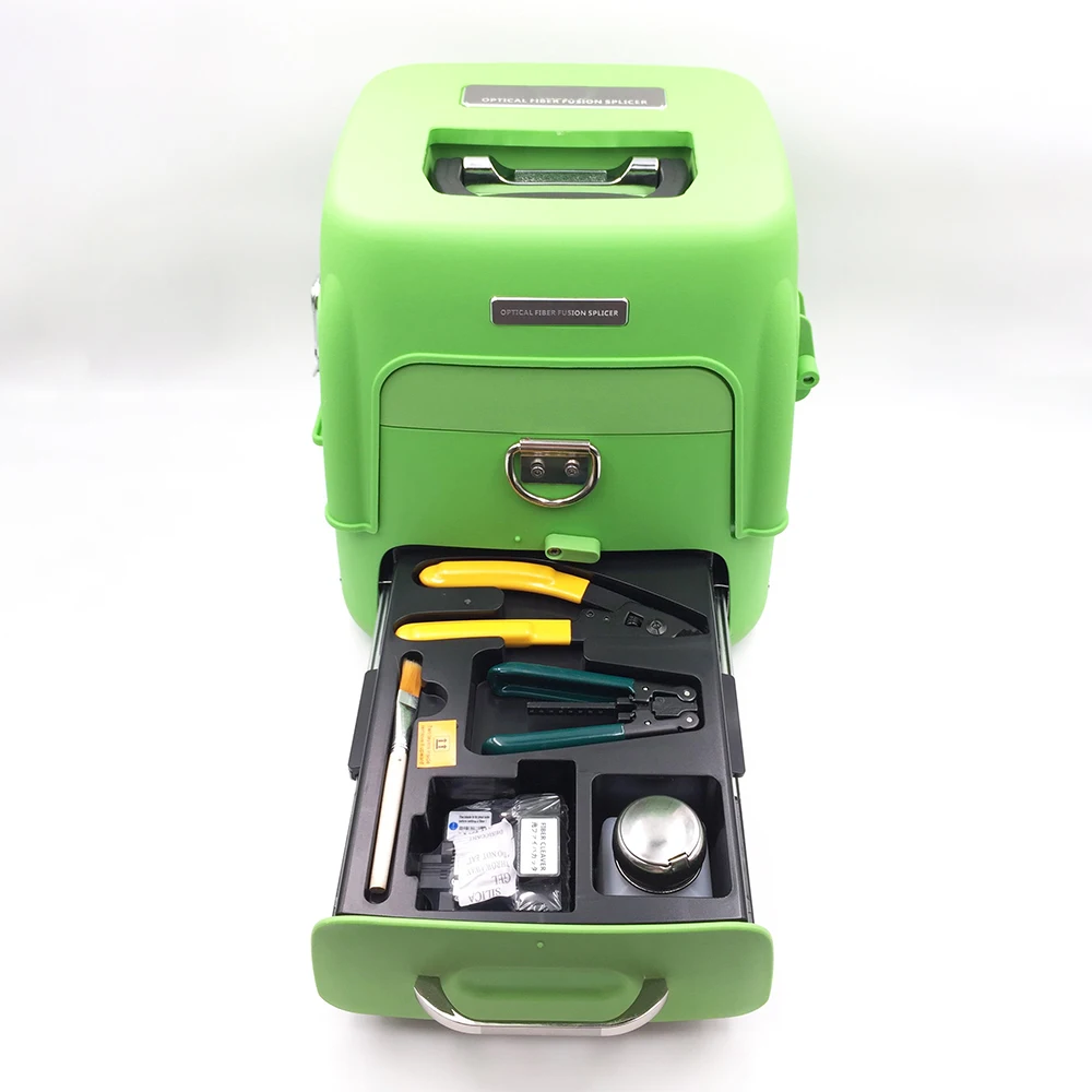 Автоматический интеллектуальный AI 8 слияние оптических волокон Splicer FTTH сигнал