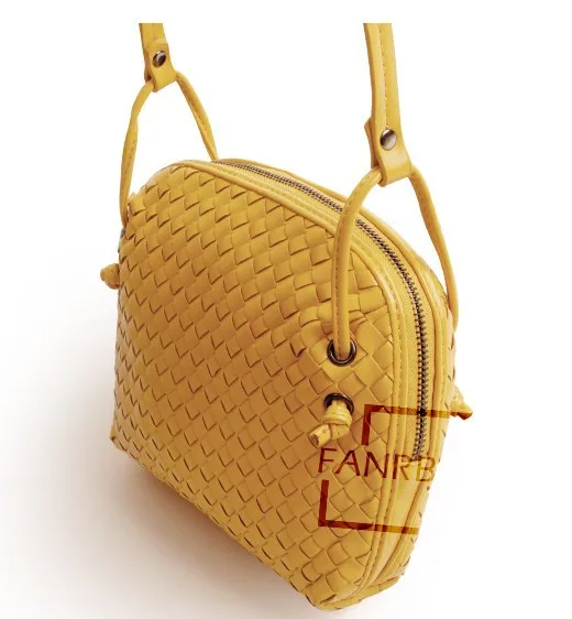 Бесплатная доставка новая дизайнерская женская сумка тканая из искусственной