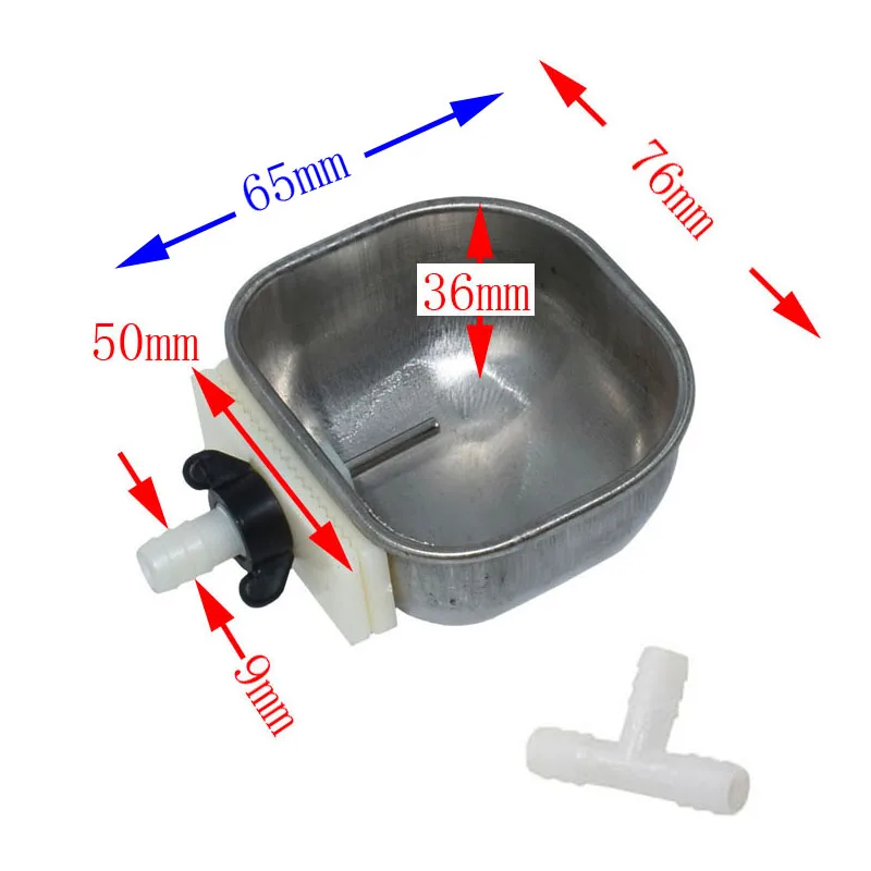 Автоматическая поилка для воды Rabbit чаша фиксации Т образное оборудование из