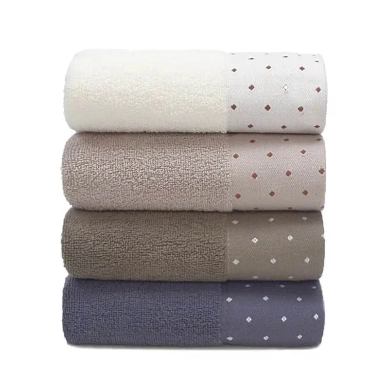 Soft Cotton Absorbent And Quick-Drying Towel Pure Face Household Adult Water Absorption Anti-Dirty | Дом и сад