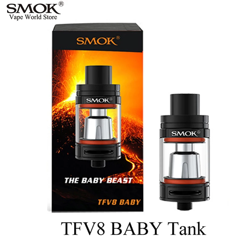 Атомайзер для электронной сигареты SMOK TFV8 BABY бак вейпа в виде ручки боксмод
