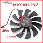 Бесплатная доставка HA10010H12B-Z 12В 0.40A 95 мм 40*40*40 мм 2 провода 2Pin для MSI 750TI GTX750TI GTX1050TI 4G Вентилятор Охлаждения видеокарты