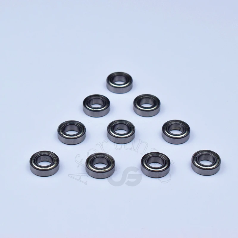 MR137ZZ 7*13*4(мм) 10 шт. ABEC-5 подшипник металлический герметичный Миниатюрный Мини-подшипник MR137ZZ хромированные стальные подшипники