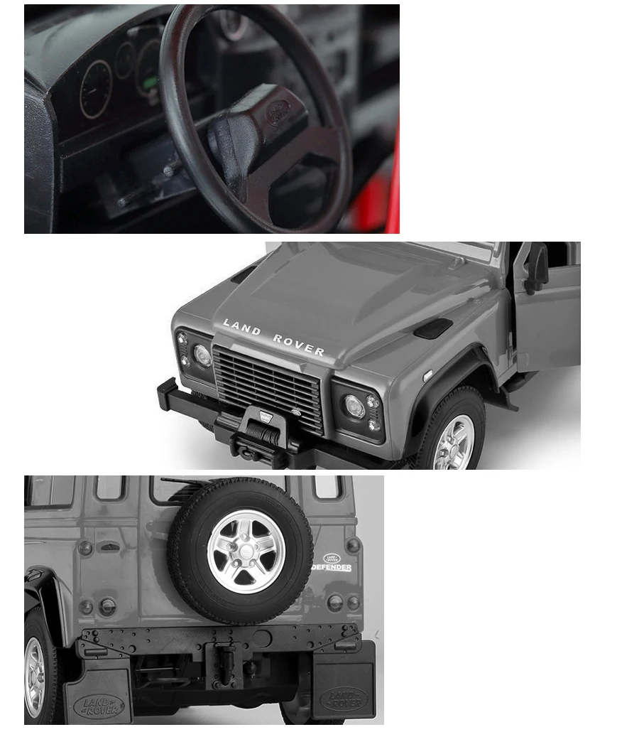 Радиоуправляемая машинка Rastar 1:14 SUV Landrover Denfender, Радиоуправляемая машинка, модель электромобиля, игрушки для мальчиков