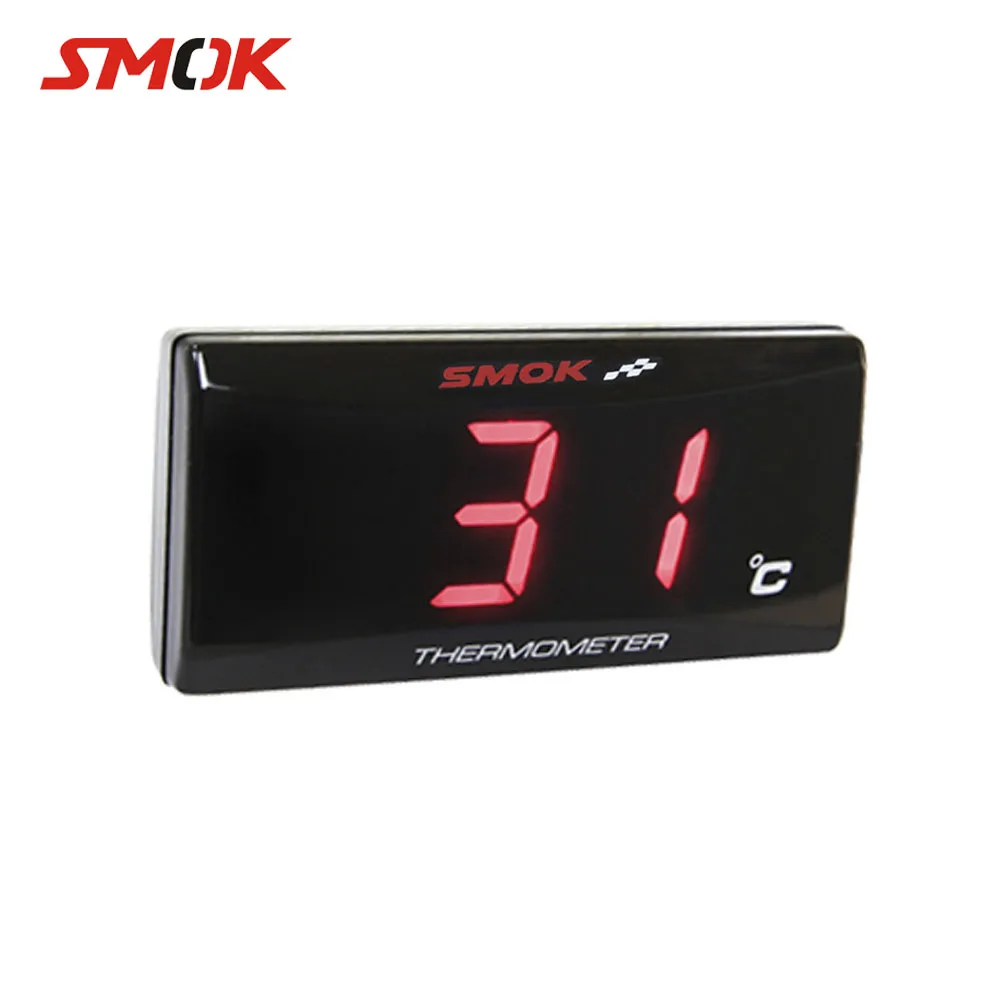 SMOK Универсальный мотоцикл инструменты термометр Температура воды цифровой