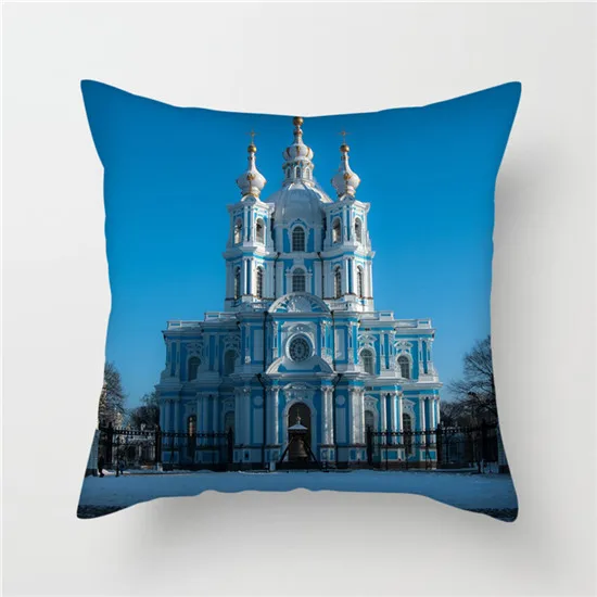 PC05325 Fuwatacchi живописная наволочка для подушек с изображением городских аттракционов, наволочка для автомобиля, домашнего дивана, спальни, декоративная наволочка - Цвет: PC05325