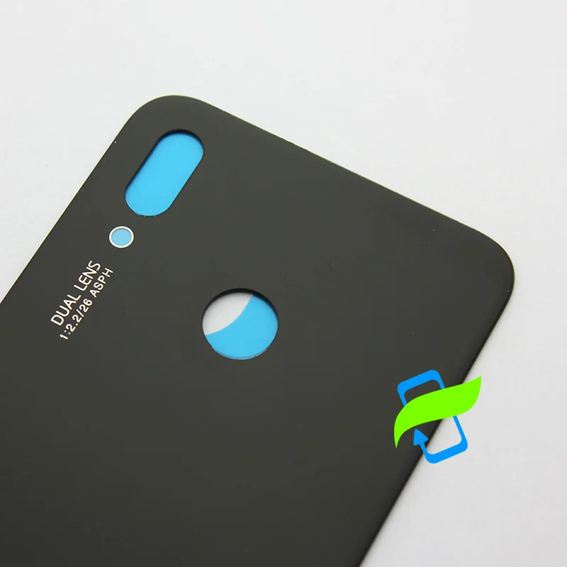 Задняя крышка батарейного отсека для Huawei P20 Lite / Nova 3e стеклянная с объективом