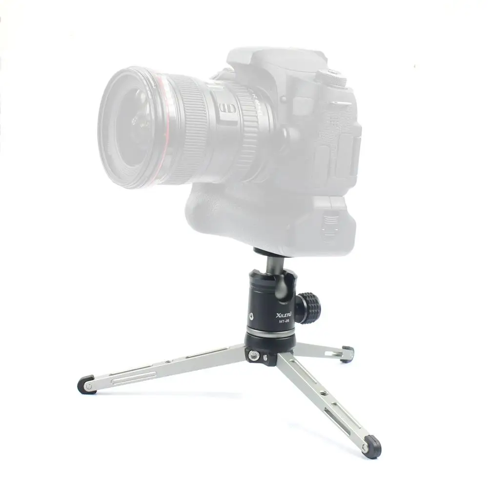 XILETU MT26 XT15 Настольный кронштейн мини настольный штатив и шаровая Головка Высокая